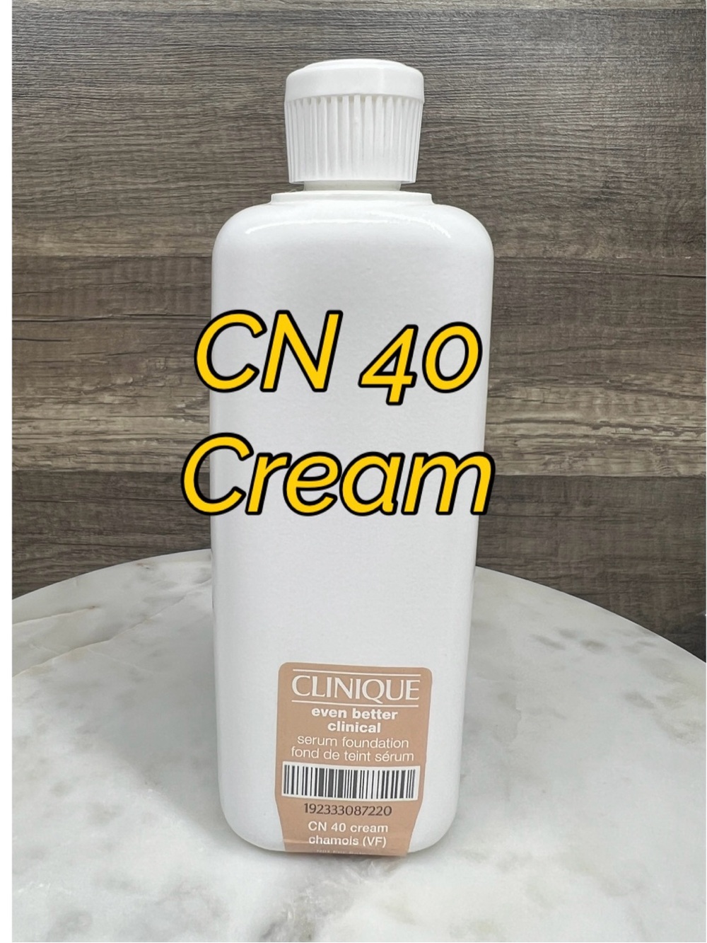 CLINIQUE Even Better Clinical Serum Foundation CN 40 Cream - NEW Jumbo Bottle